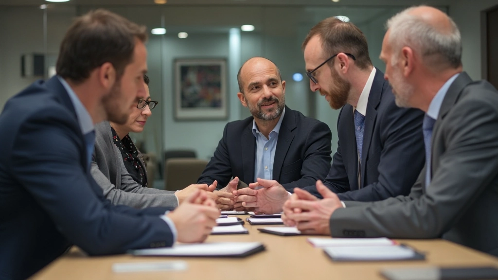 Мотивационный спикер проводит семинар