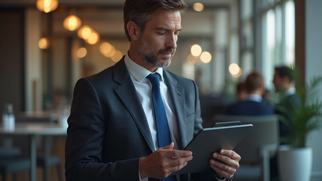 Финансовый консультант представляет инвестиционные стратегии клиентам