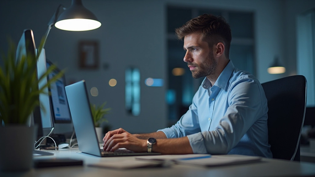 Специалист по цифровому маркетингу работает с данными