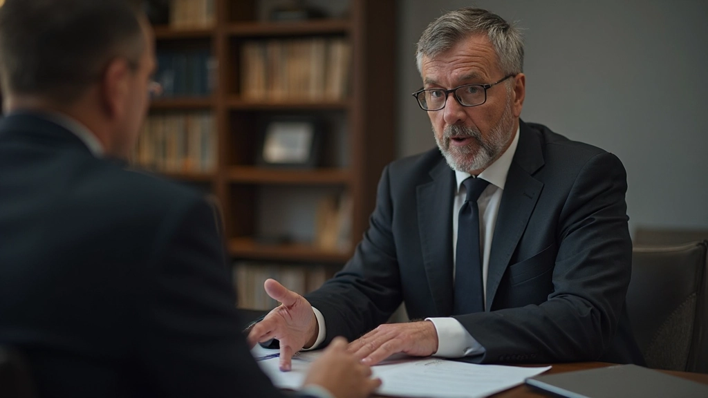 Юрист консультирует клиента