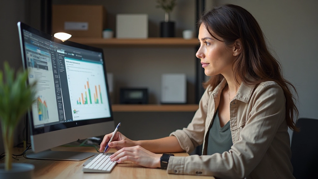 Дизайнер создаёт визуальный контент