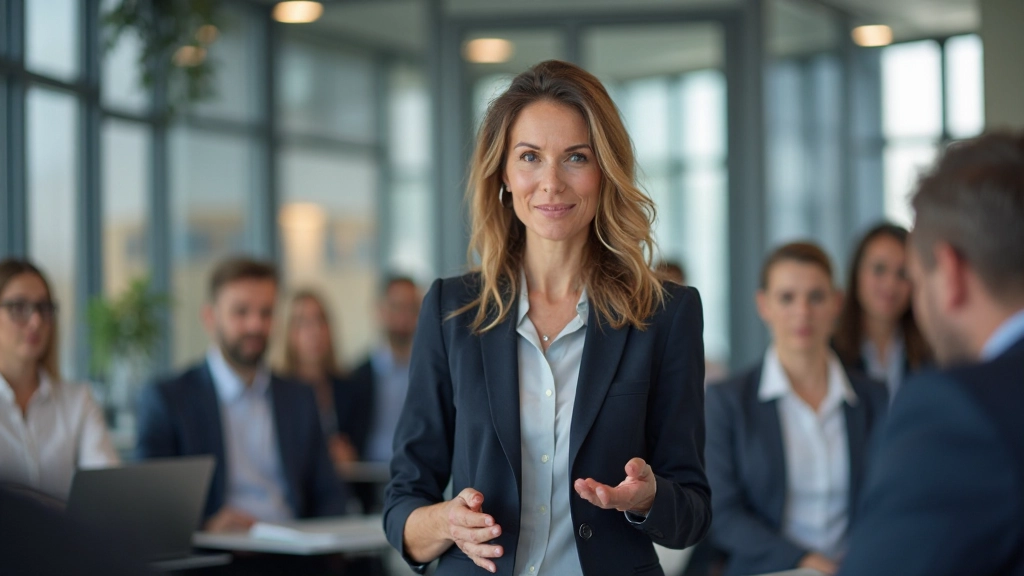 Профессионал развивает предпринимательские навыки во время тренинга